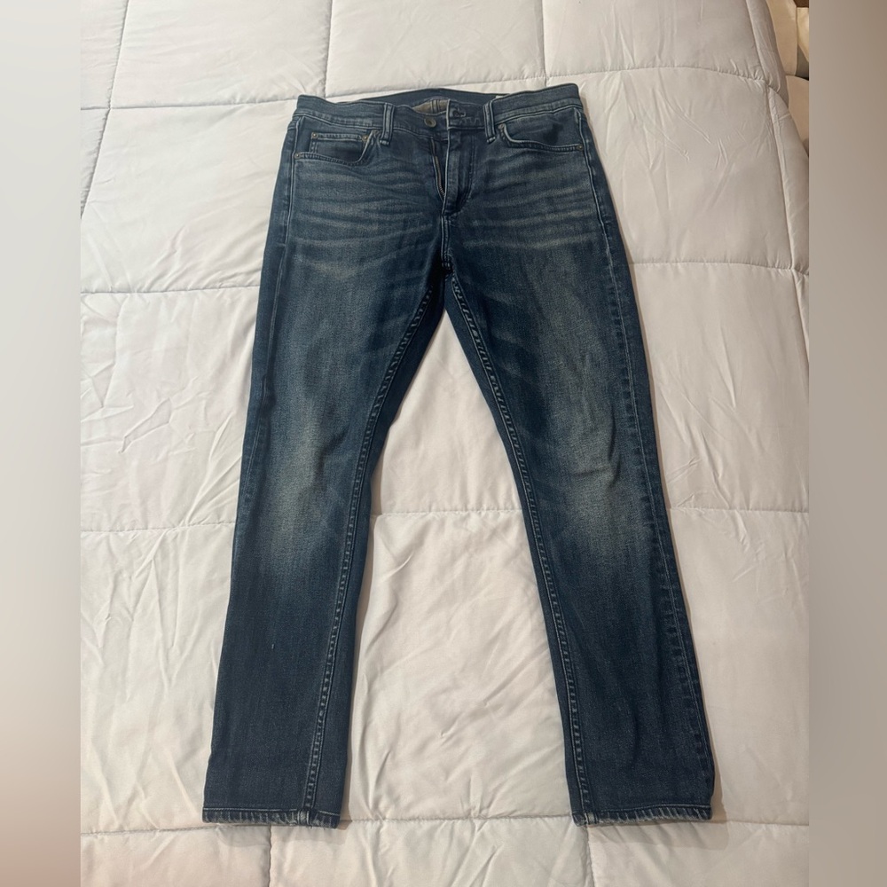 rag & bone Dark Blue Slim Jeans
